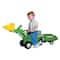 Skyteam Farm Tractor with Big Scoop & Trailer Ride-On